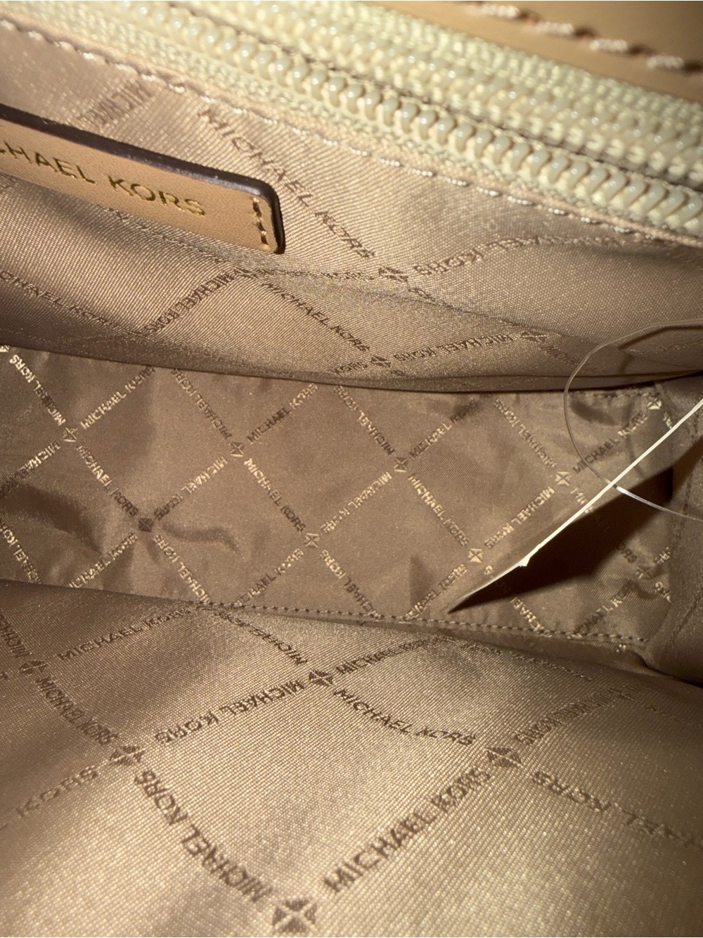 Sheila Medium Metallic Satchel gold - Picture 6 of 12